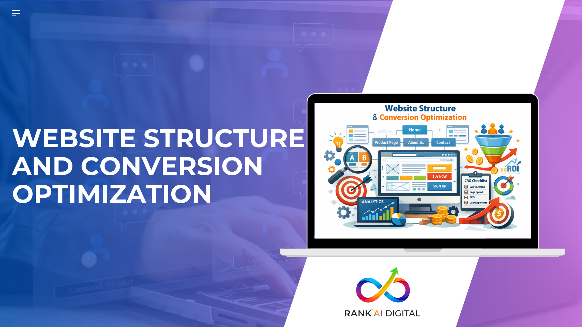 Website structure and conversion optimization
